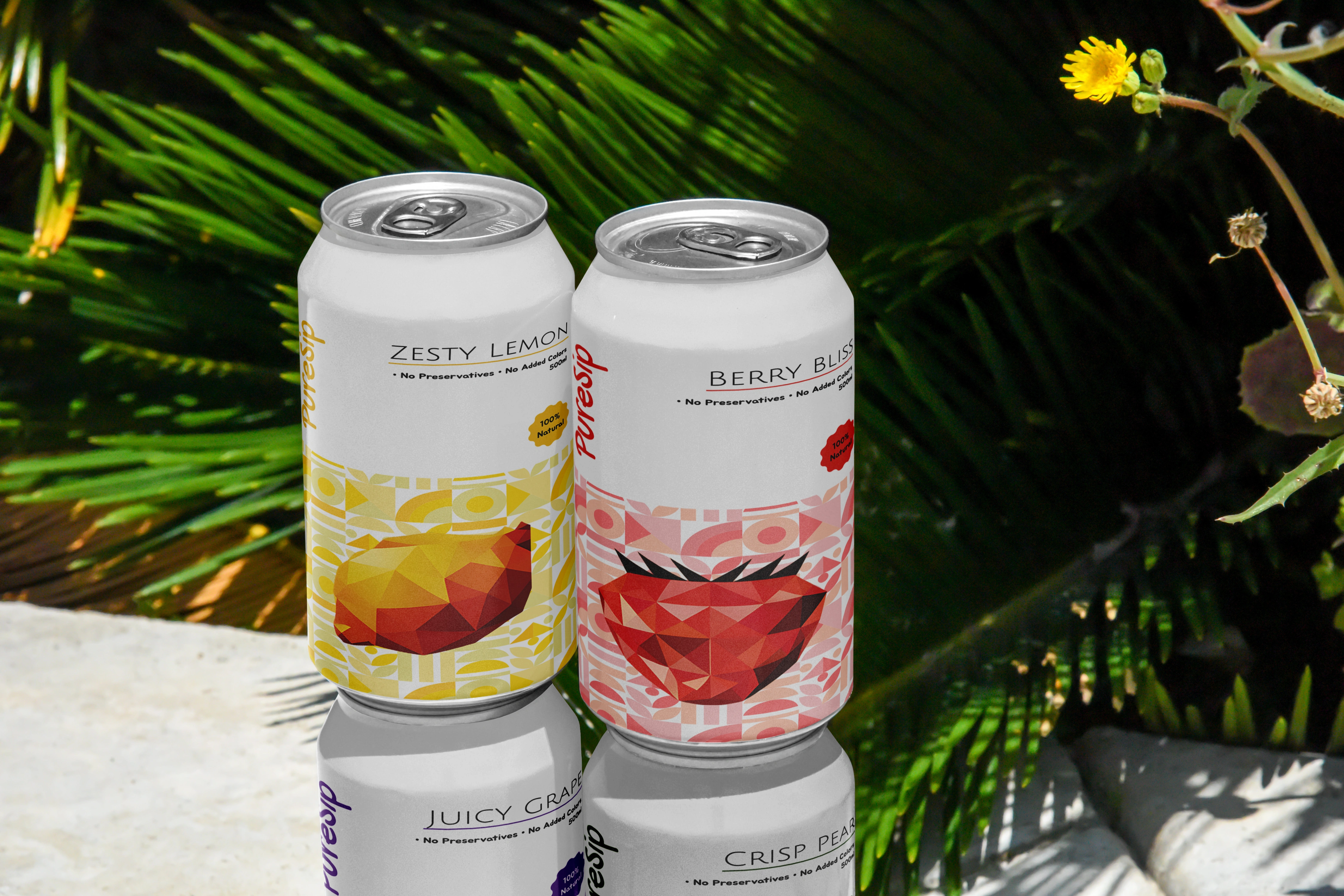 Pure Sip Branding
